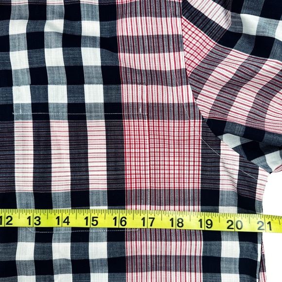 Plaid Enro Long Sleeve Button Down Shirt * M - Picture 3 of 5